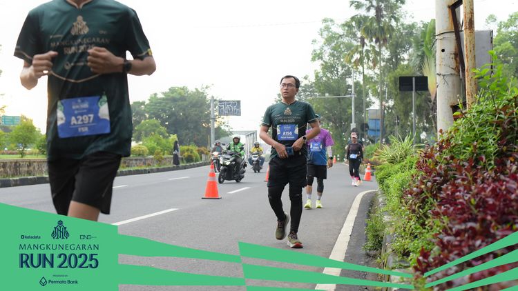 Race photo from Mangkunegaran Run 2025