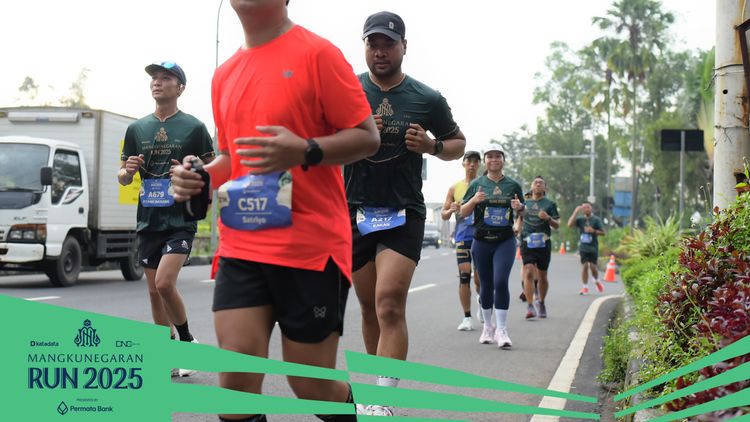 Race photo from Mangkunegaran Run 2025