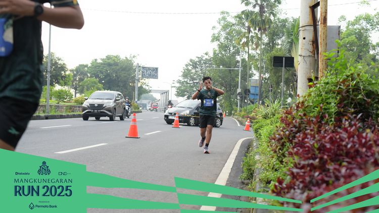 Race photo from Mangkunegaran Run 2025