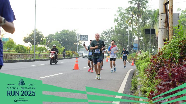 Race photo from Mangkunegaran Run 2025