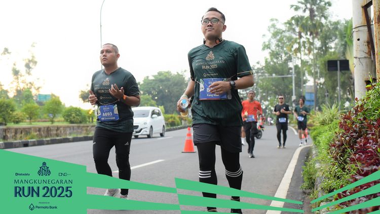 Race photo from Mangkunegaran Run 2025