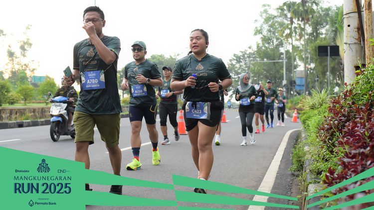 Race photo from Mangkunegaran Run 2025