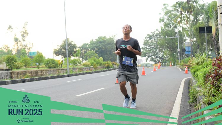 Race photo from Mangkunegaran Run 2025