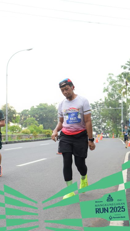 Race photo from Mangkunegaran Run 2025