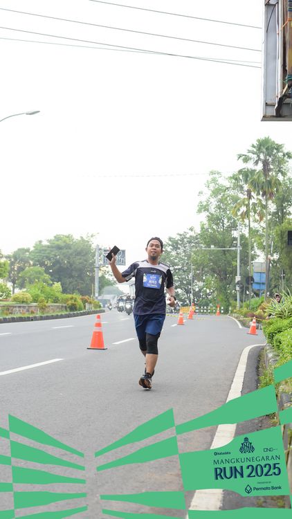 Race photo from Mangkunegaran Run 2025