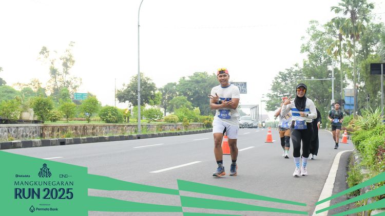 Race photo from Mangkunegaran Run 2025