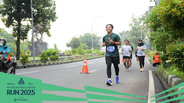 Race photo from Mangkunegaran Run 2025