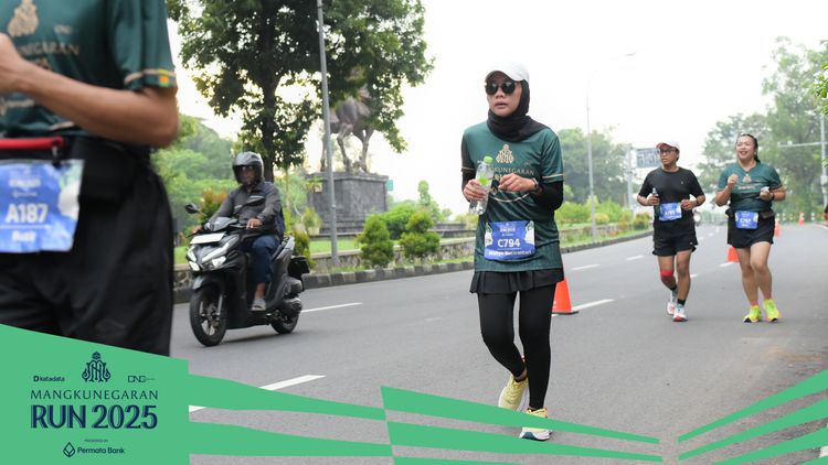 Race photo from Mangkunegaran Run 2025