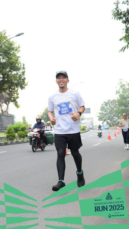 Race photo from Mangkunegaran Run 2025