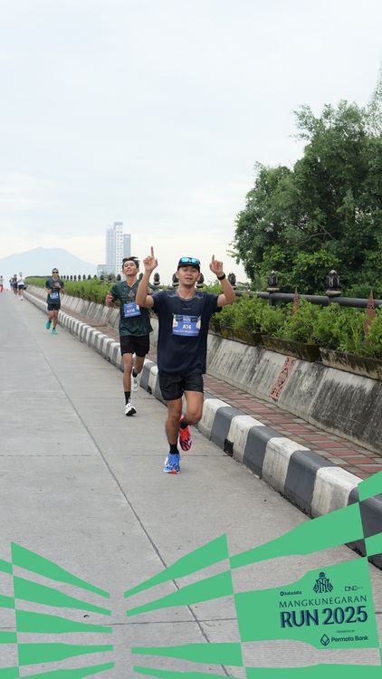 Race photo from Mangkunegaran Run 2025