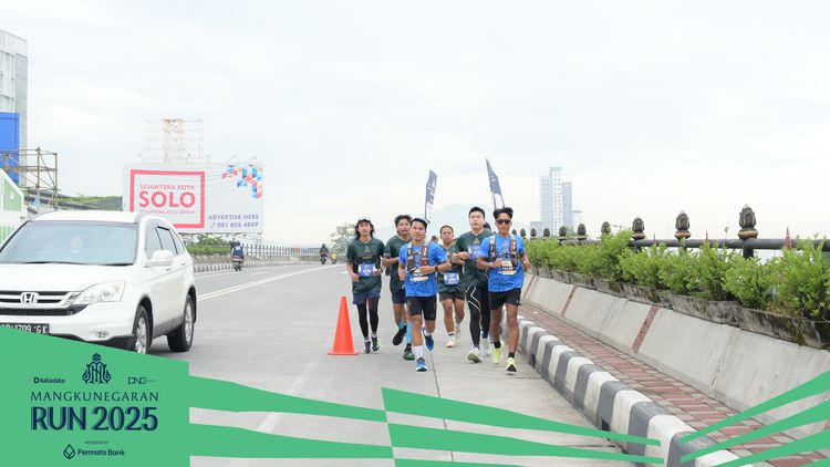 Race photo from Mangkunegaran Run 2025