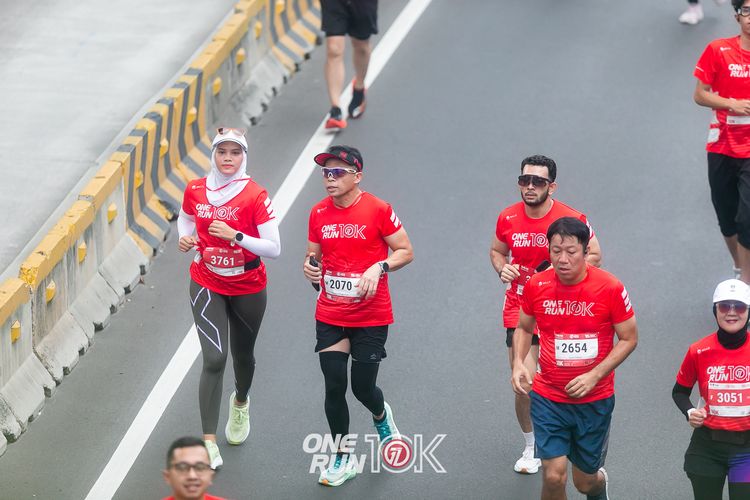 Race photo from ONE RUN 10K 2025