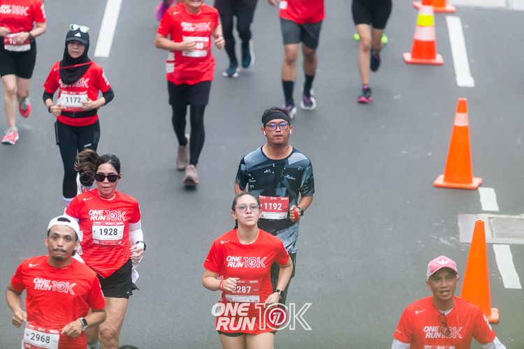 Race photo from ONE RUN 10K 2025