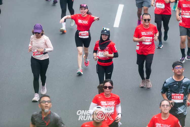 Race photo from ONE RUN 10K 2025