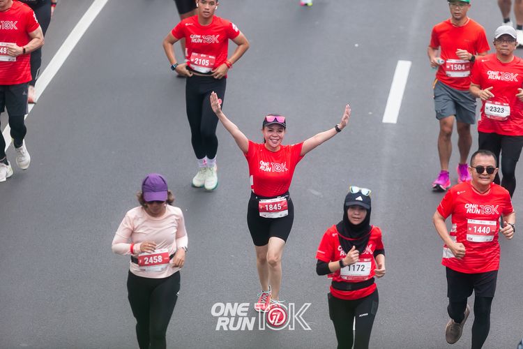 Race photo from ONE RUN 10K 2025