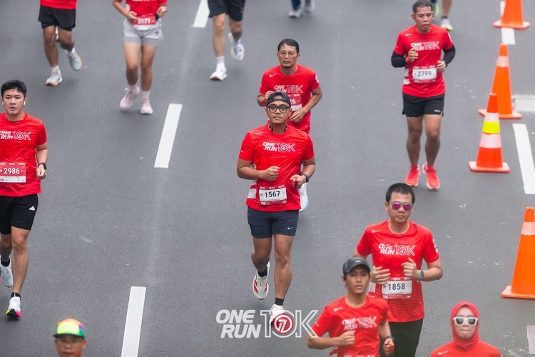 Race photo from ONE RUN 10K 2025