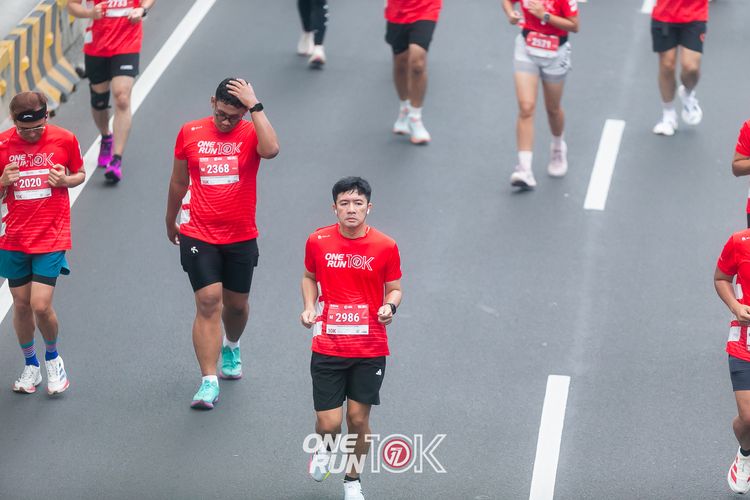 Race photo from ONE RUN 10K 2025