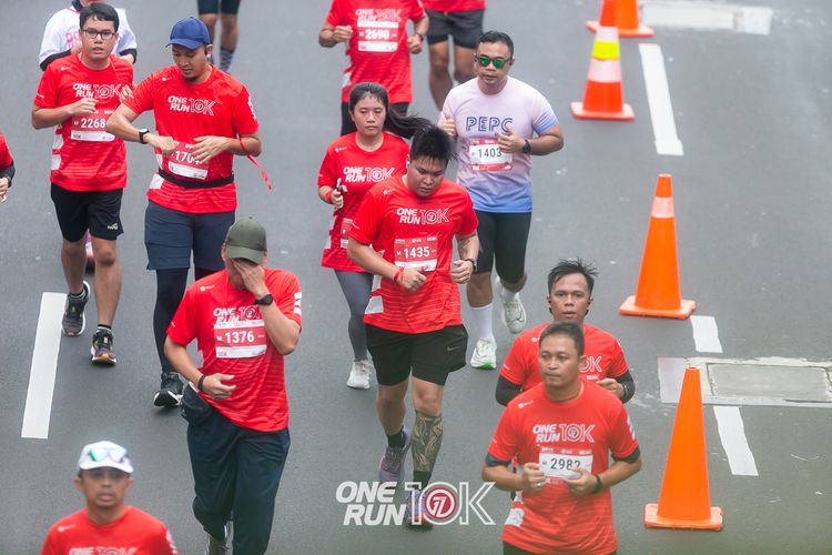 Race photo from ONE RUN 10K 2025
