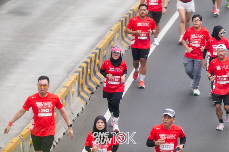 Race photo from ONE RUN 10K 2025