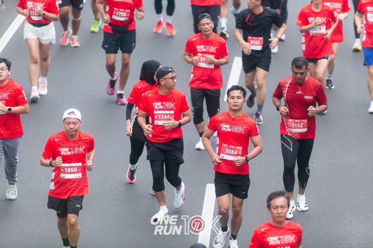 Race photo from ONE RUN 10K 2025
