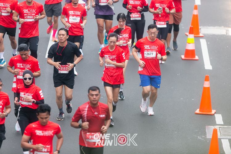 Race photo from ONE RUN 10K 2025
