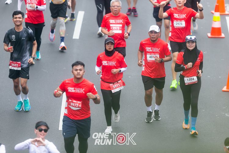 Race photo from ONE RUN 10K 2025
