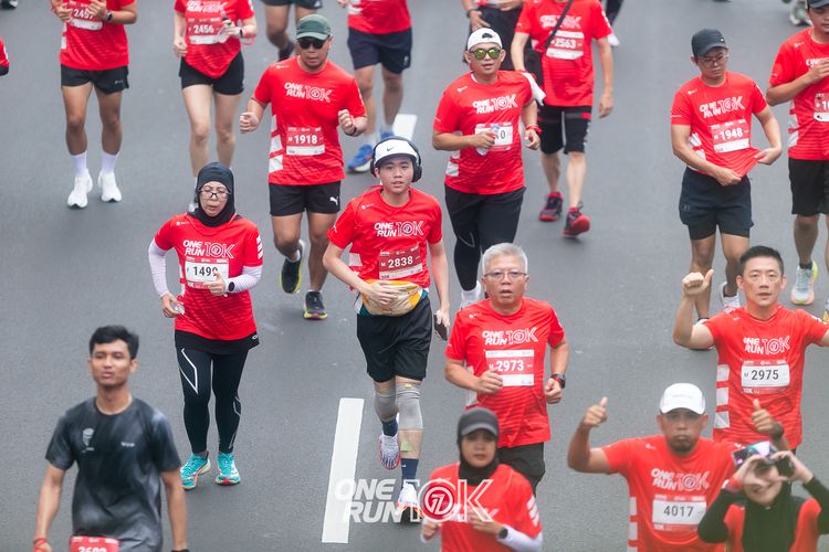 Race photo from ONE RUN 10K 2025