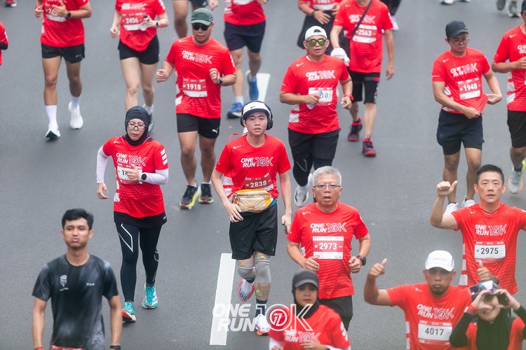 Race photo from ONE RUN 10K 2025