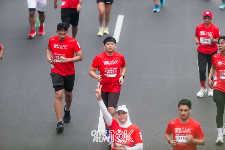 Race photo from ONE RUN 10K 2025