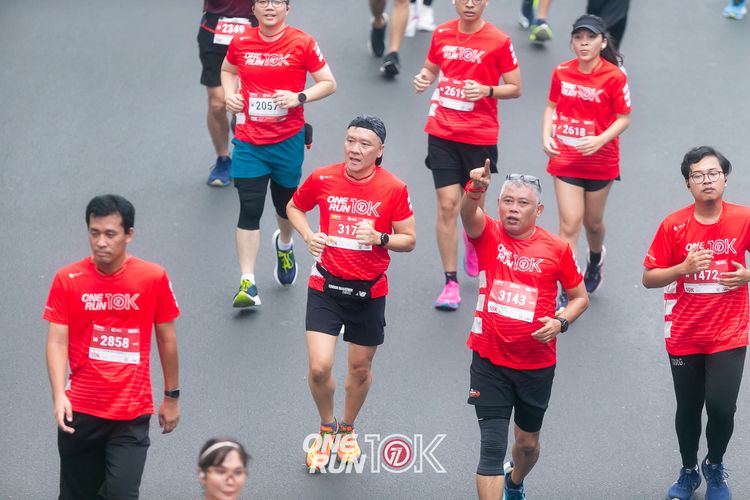 Race photo from ONE RUN 10K 2025