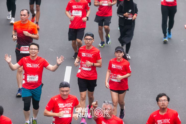 Race photo from ONE RUN 10K 2025