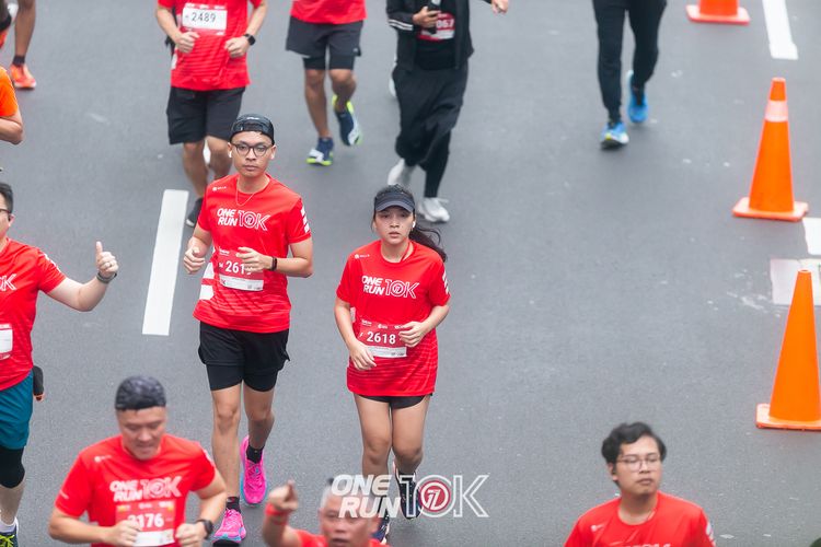 Race photo from ONE RUN 10K 2025