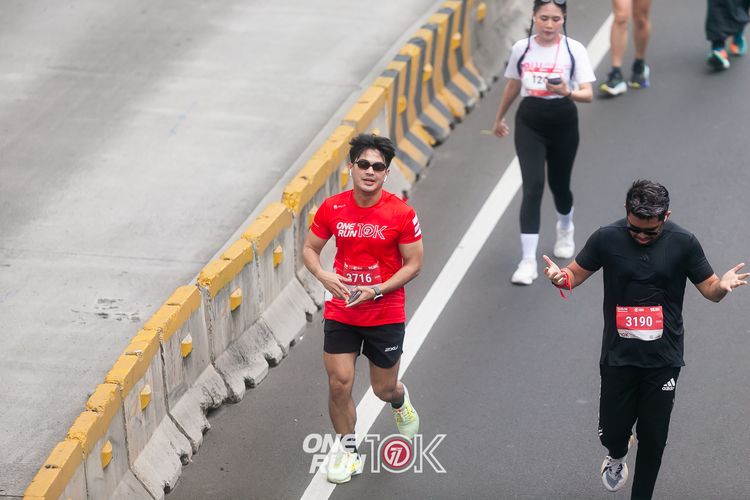 Race photo from ONE RUN 10K 2025