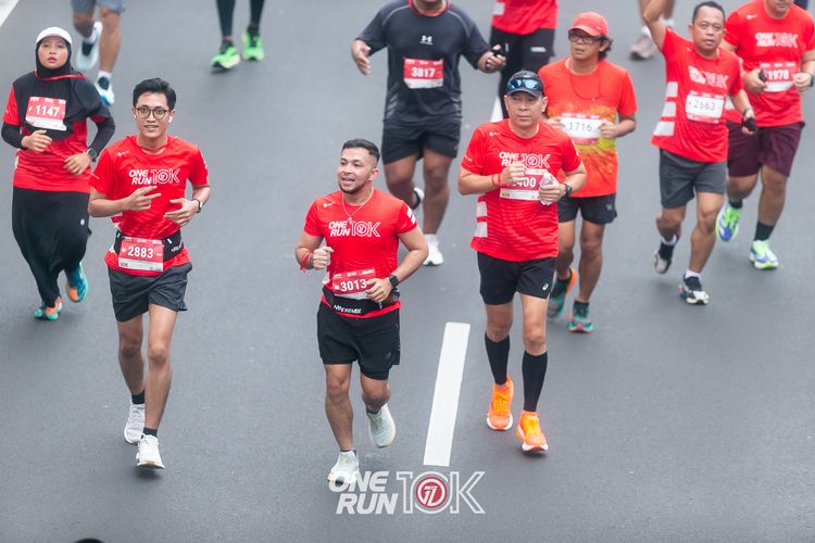Race photo from ONE RUN 10K 2025