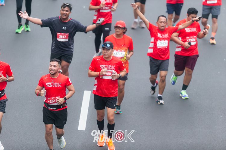 Race photo from ONE RUN 10K 2025