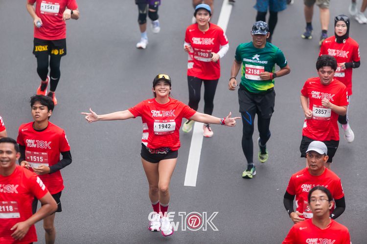 Race photo from ONE RUN 10K 2025