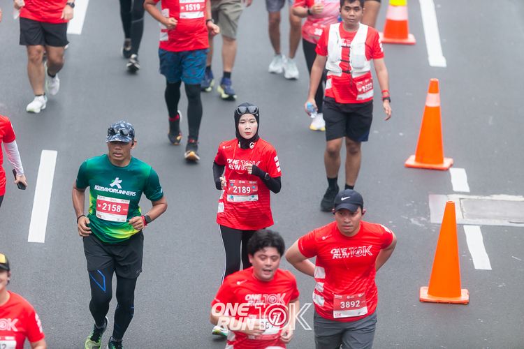 Race photo from ONE RUN 10K 2025
