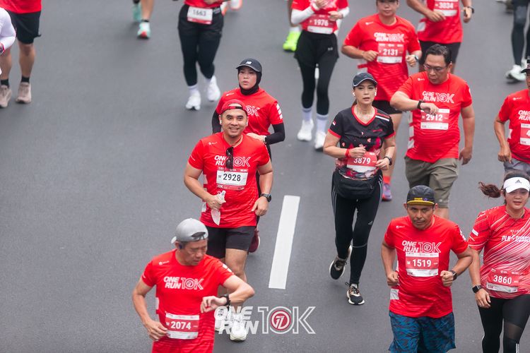 Race photo from ONE RUN 10K 2025