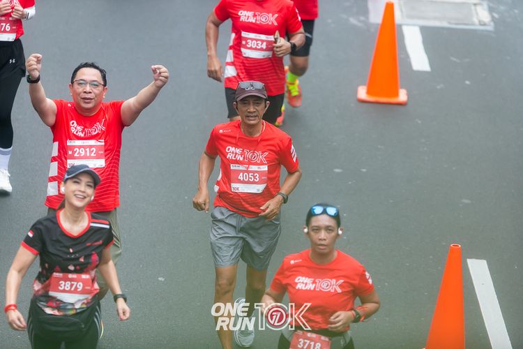 Race photo from ONE RUN 10K 2025