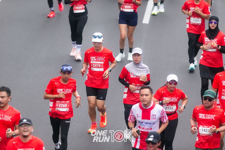 Race photo from ONE RUN 10K 2025