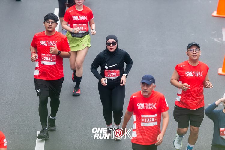 Race photo from ONE RUN 10K 2025