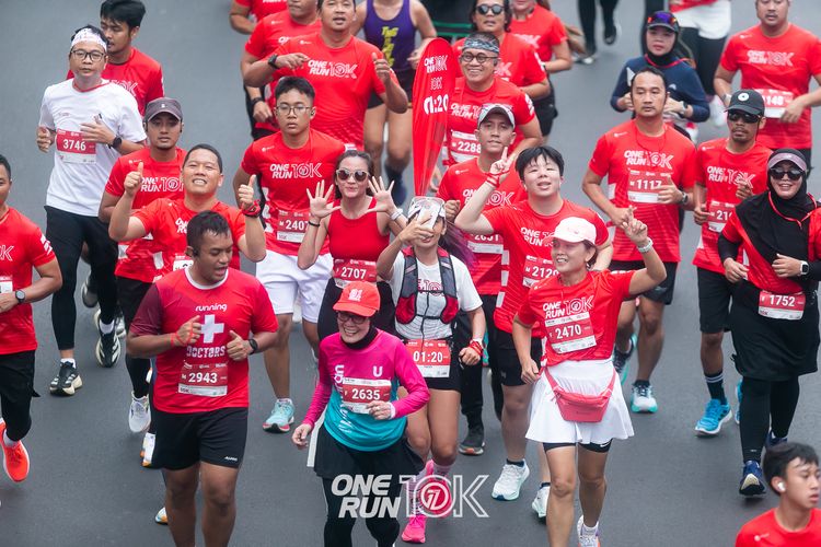 Race photo from ONE RUN 10K 2025