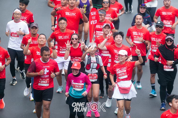 Race photo from ONE RUN 10K 2025