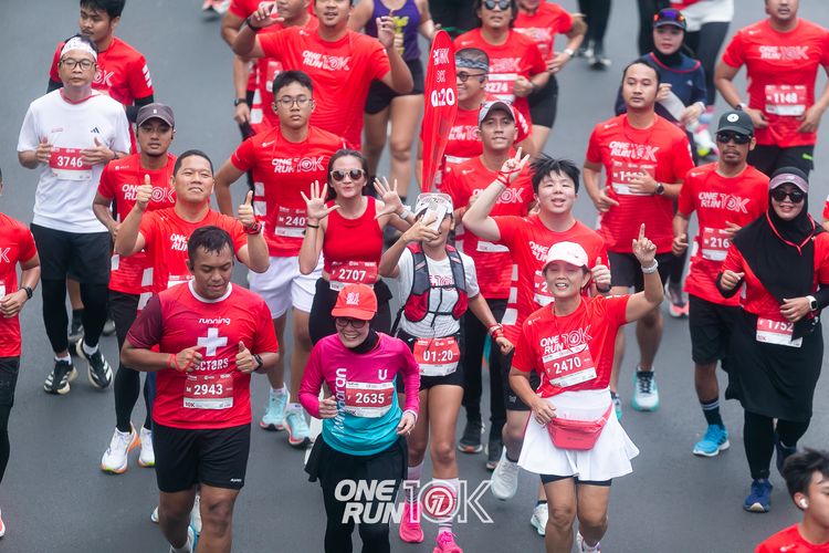 Race photo from ONE RUN 10K 2025