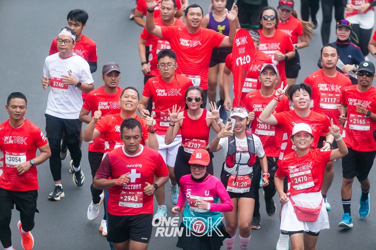 Race photo from ONE RUN 10K 2025