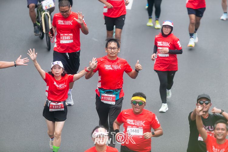 Race photo from ONE RUN 10K 2025