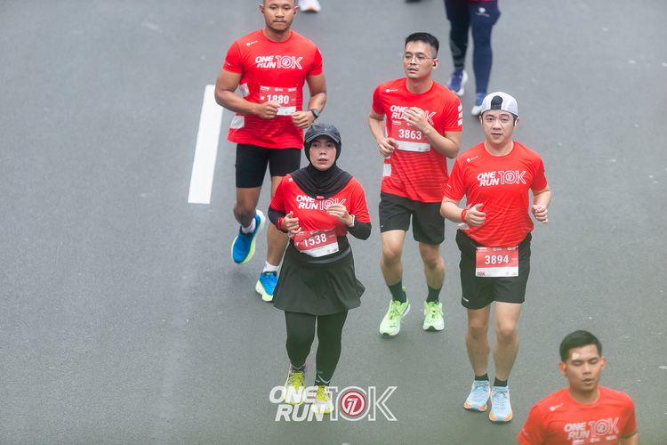 Race photo from ONE RUN 10K 2025