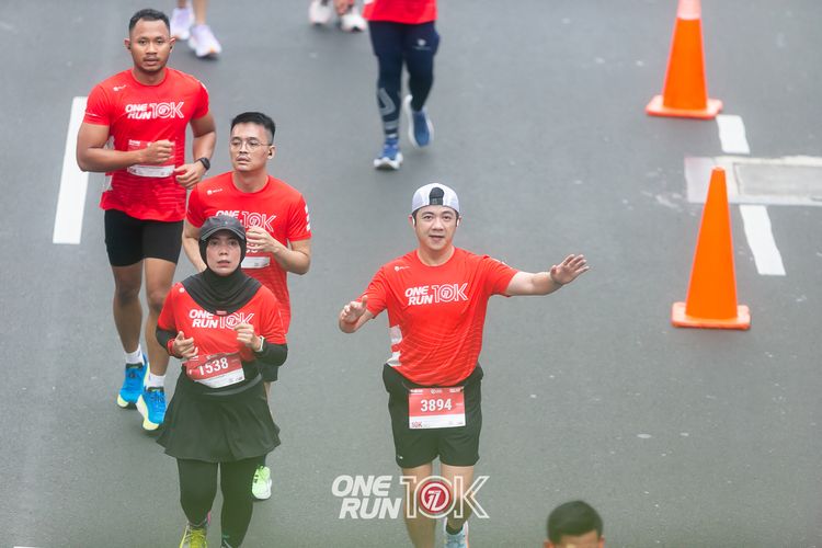 Race photo from ONE RUN 10K 2025