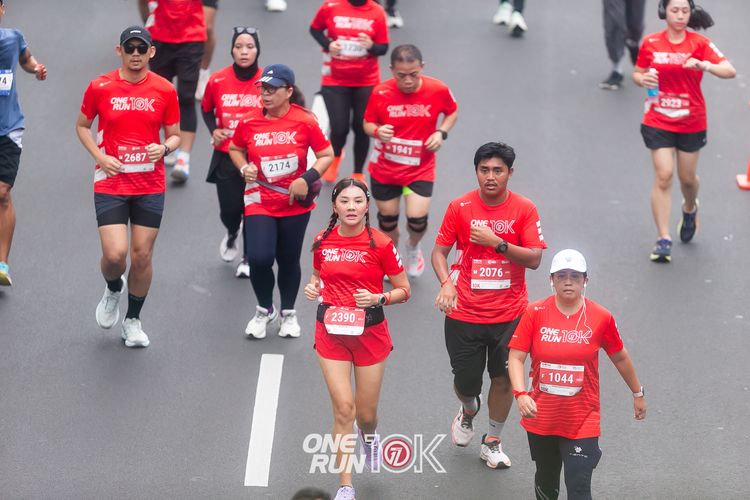 Race photo from ONE RUN 10K 2025