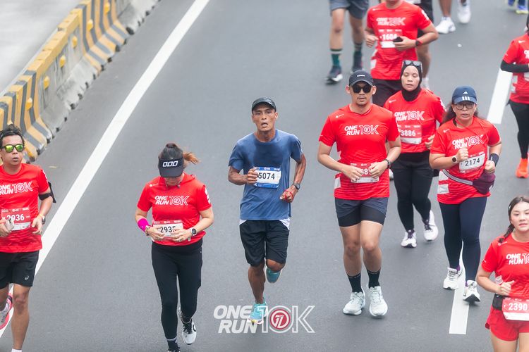 Race photo from ONE RUN 10K 2025